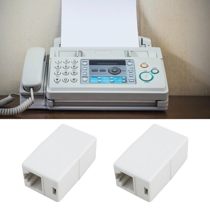 VGOL 4Pcs RJ11 6P4C Coupler Female to Female Adapter for