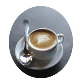 Topkapi 350.963 Duet Espresso Set, Complete for 2 People (6 Pieces) in Professional Quality, 2 x Espresso Cups, 2 x Saucers and 2 x Spoons, Dishwasher Safe