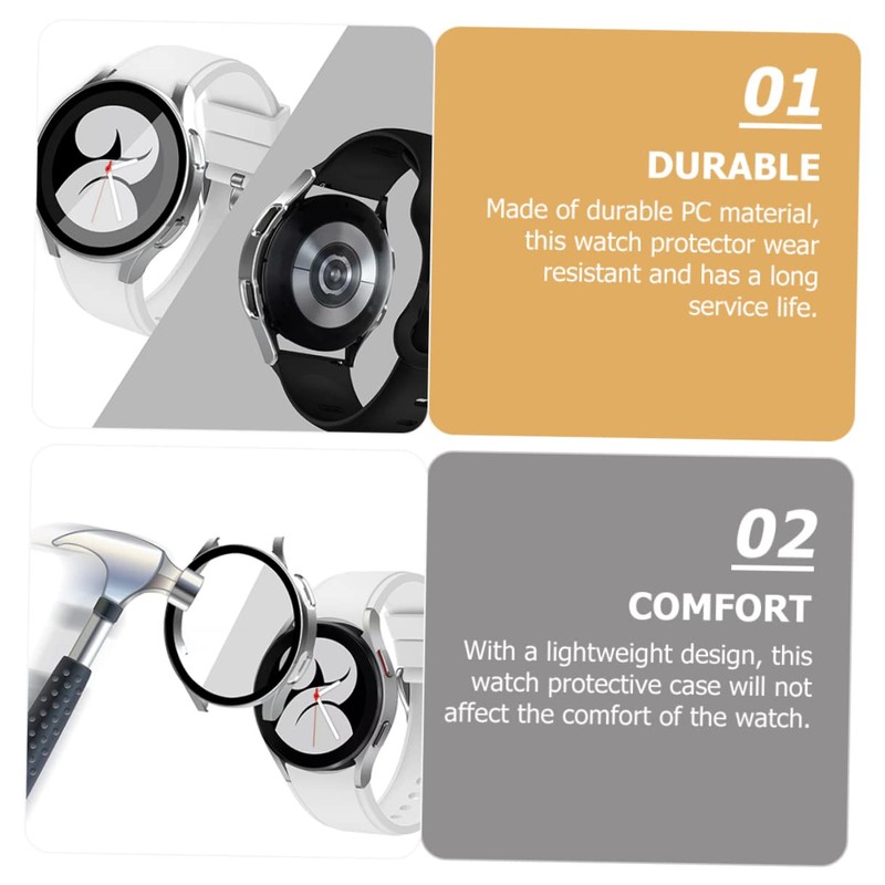 CHILDWEET Pack of 2 Watch Case Smart Watch Protective Cases