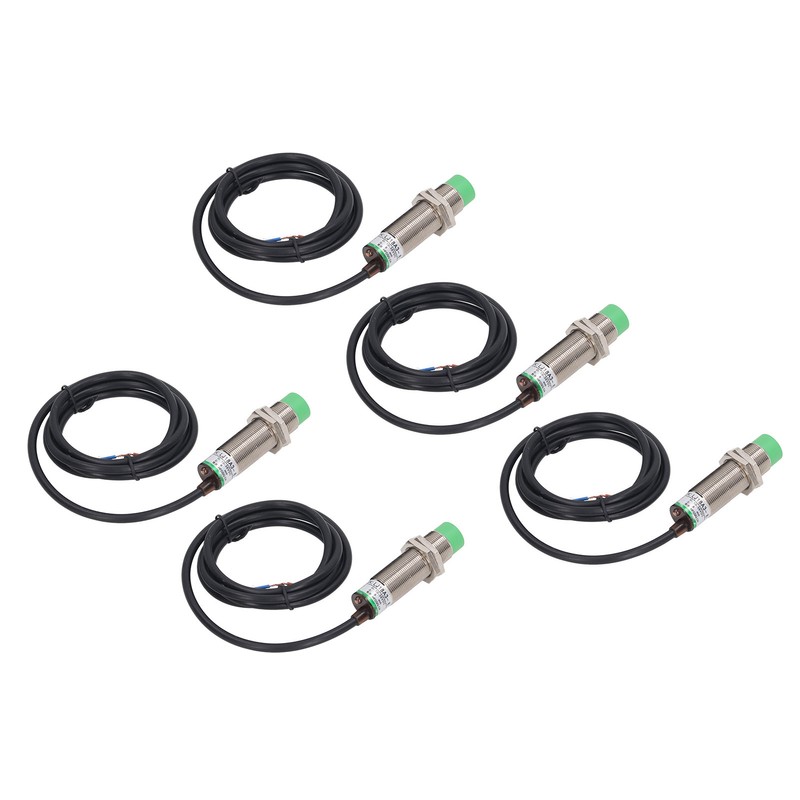5PCS Inductive Proximity Switch Non Contact Distance Approach Sensor M18