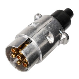 SmartSpec 7 Pin Trailer Plug 7 Pole Round Pin Trailer Wiring Connector Towbar Towing End
