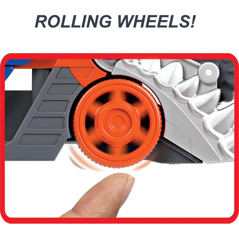 Hot Wheels -Playset Trasportatore Squalo Divoratore con Macchinina, Giocattolo per