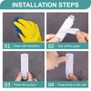 Picture Hanging Hooks with Adhesive Strips Heavy Duty - PinCute