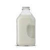 JoyJolt Glass Milk Bottles with Lids and Pourer – 64
