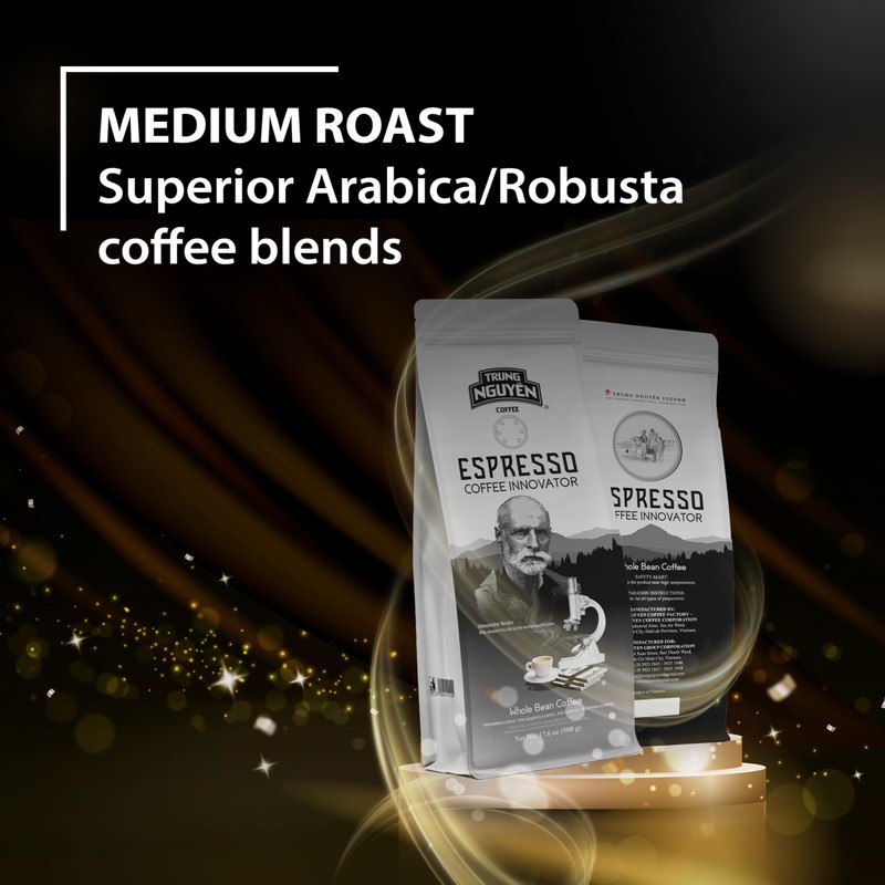 TRUNG NGUYEN LEGEND Espresso Innovator Blended Coffee Bean - Bag
