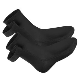 SUPVOX 1 Pair Neoprene Diving Socks Winter Warm Toe Warmers for Men Women Beach Volleyball Swim