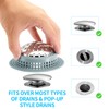 Shower Drain Hair Catcher, Shower Drain Cover, Bathtub Drain Hair
