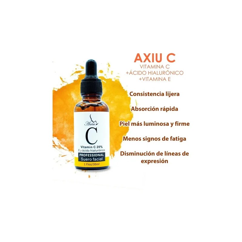 Serum Vitamina C , E Y Ácido Hialurónico Antiarrugas