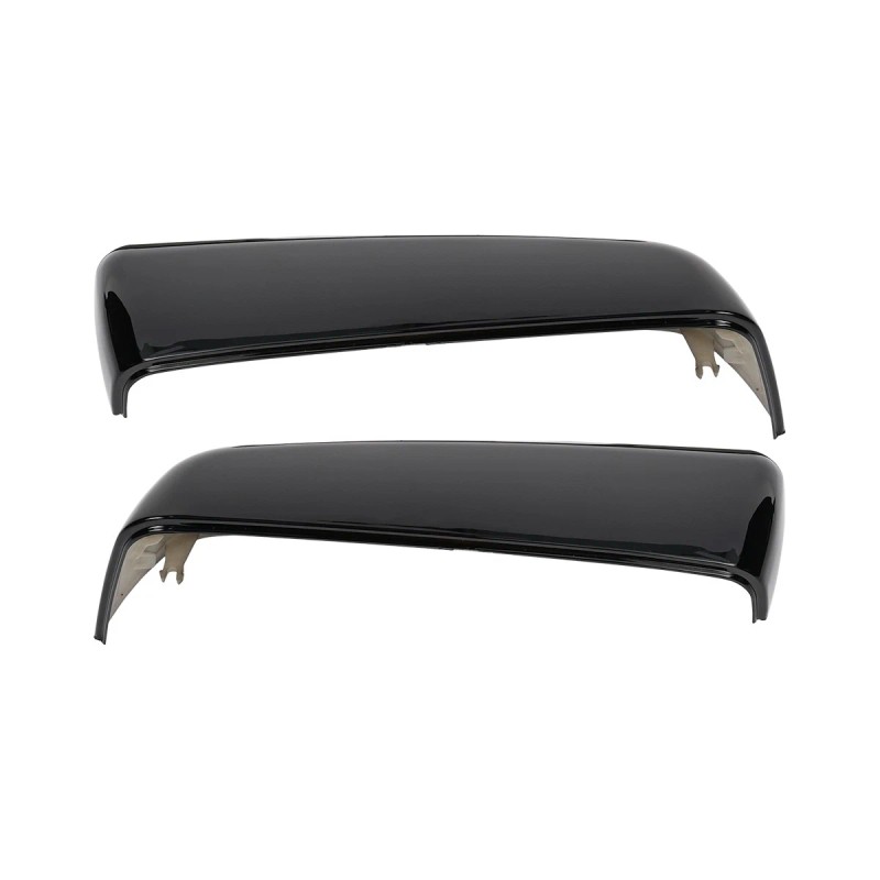 ALLTIMES Gloss Black Side Mirror Cover Cap for Silverado Sierra