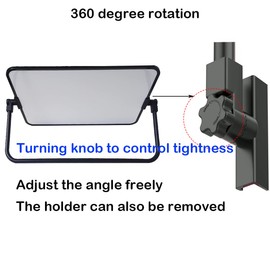 Mini Magnetic Whiteboard, 20 X 30 cm Small Whiteboard with Stand, A4 Desktop Dry Erase Board, Portable Double-Sided Dry Erase Board for Drawing in School & Home