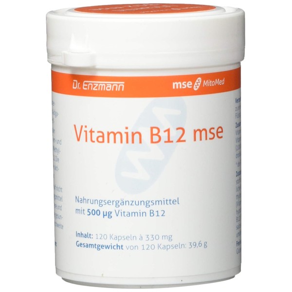 Vitamin B12 MSE Capsules Pack of 120
