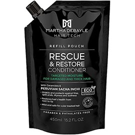ACONDICIONADOR MARTHA DEBAYLE POUCH RESCUE AND RESTORE 450ML  Pouch Champú Rescue y Restore, 1.0 unidad