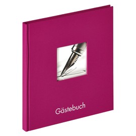 Walther Fun Guest Books [Cannot Guarantee English Language], Purple, 23 x 25 cm (mit Bildausschnitt)