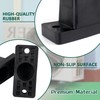 Memrita 4Pack Anti-Vibration Air Conditioner Mini Split Pad Mounting Bracket,Rubber