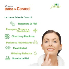 Baba Caracol Crema Jabón Joss Fervier Normal Día Noche