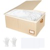 Lukeline Wedding Dress Storage Box, Wedding Dress Preservation Box with