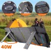 KEPEAK Foldable 40W Portable Solar Panel Charger Waterproof w/ Kickstand