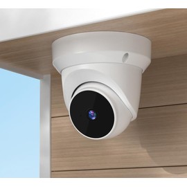 bizv Indoor Pan/Tilt Smart Security Camera, 2KHD Dog-Camera,2.4GHz WiFi Camera with Night Vision,AI Human Dection,for Baby and Pet Monitor,Cloud & SD Card Storage,Private Mode (Q1-Indoor Camera)