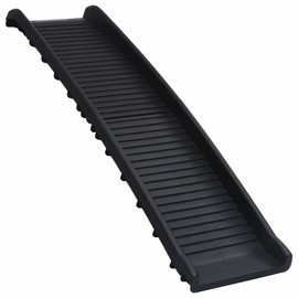 FAMIROSA Folding Dog Ramp Black 61.2"x15.7"x6.1",Weight:11.33lbs,170987