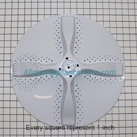 WH43X32857 OEM Washing Machine Washplate Impeller