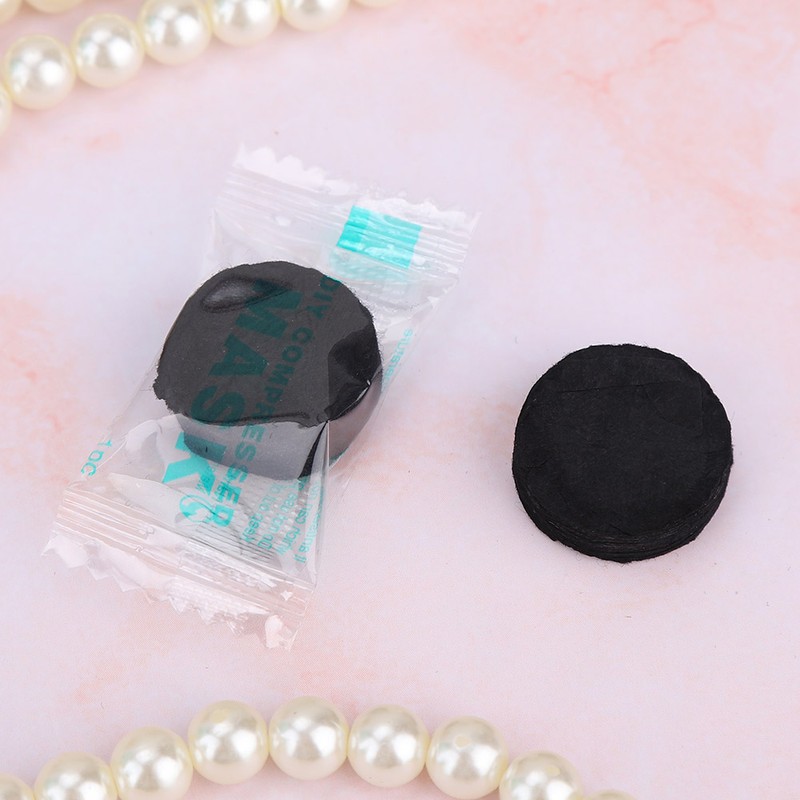 100Pcs/Pack Bamboo Charcoal Disposable Skin Care Compressed Face Mask DIY