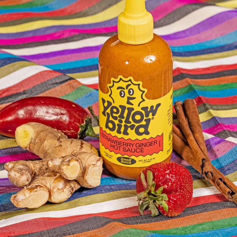 Yellowbird® Small Batch Strawberry Ginger Hot Sauce 9.8 oz. Pantry