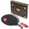 Uno Casa Cast Iron Comal Pan 10.5 Inch - Skillet