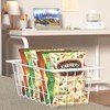 SANNO Chest Freezer Baskets Organizer, Deep Freezer Baskets Bin Sturdy