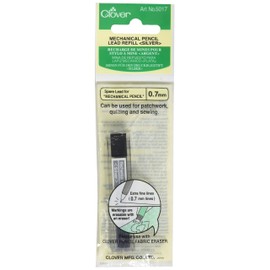 Clover Refill Mechanical 0.7mm Pencil, Silver