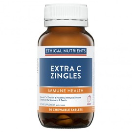 Ethical Nutrients Buy Ethical Nutrients Extra C Zingles Berry 50 Tablets Online
