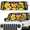 DaisyInner Duck Windshield Sun Shade Compatible with Jeep Jl Jlu
