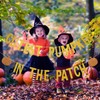 Cutest Pumpkin in The Patch Banner Gold Glitter- Little Pumpkin