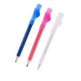 haihaz, 3 x Textile Markers, Marking Pen, Sewing Fabric Pen for Marking Fabrics, Machine Washable Fabric Painting Pens, Tailor's Pen for Quilting, Dressmaking, Sewing, Marking, Tracing