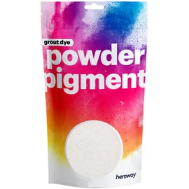 Hemway Grout Dye Pigment Concrete Colour Powder Render Mortar Pointing Powdered Brick Toner - Metallic Ghost Pearl Purple - 100g / 3.5oz