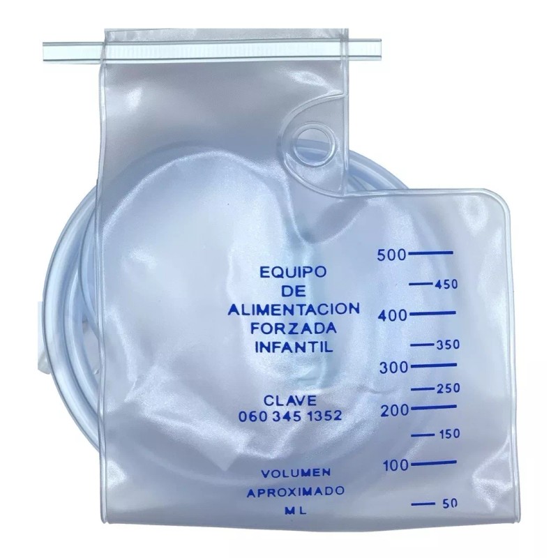 DIPMAC 10 Piezas Bolsa Alimentación Enteral Inf 500 Ml Envío