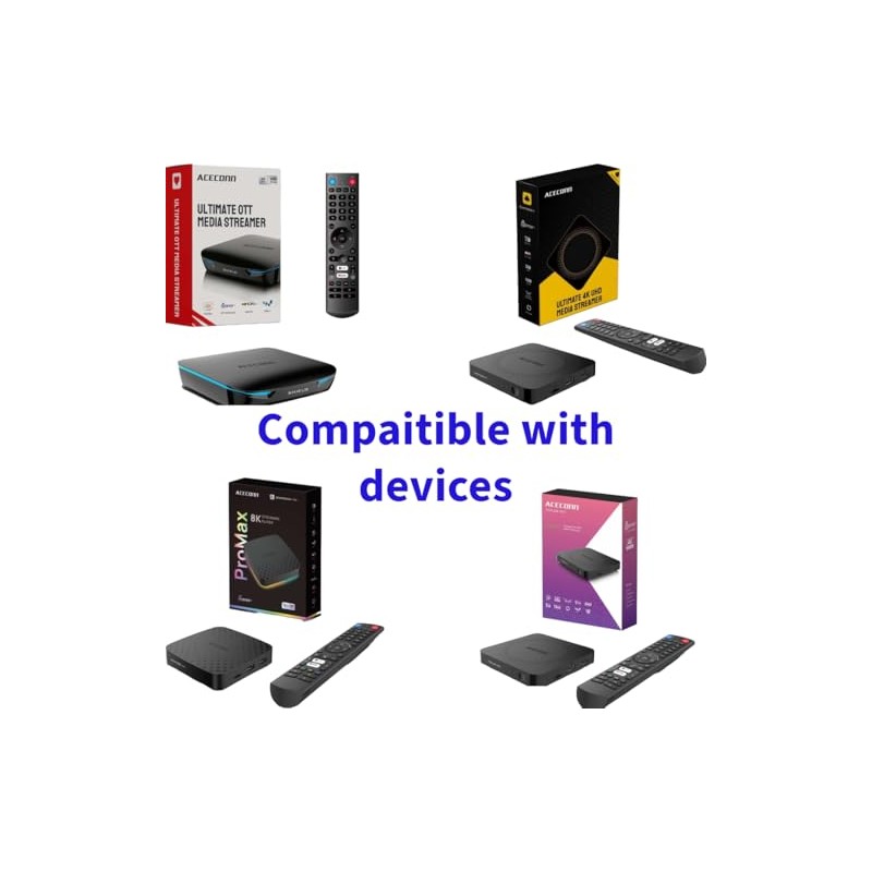 Tv Plus Pro Remote and 4k Linux Stb and Sword