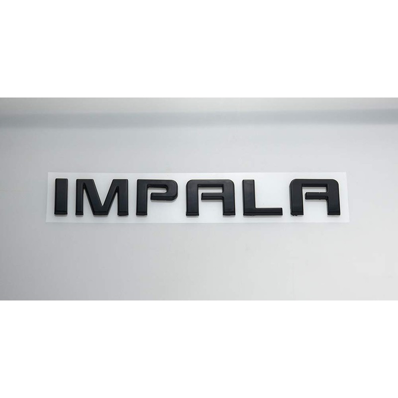 1x Impala trunk Emblems 3D Badges Nameplate Letter Replacement for