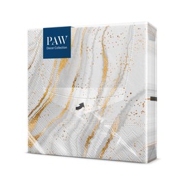 Paw Golden Marble Lunch Napkin