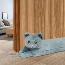 NABOWAN Under Door Draft Stopper 38 inch - Adorable Cat Heavy Duty Under Door Draft Blocker for Door & Window, Animal Draft Stoppers for Bottom of Door