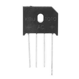 KBU1010 Bridge Rectifier Bridge Lead Diode 1000V 10A Diode Bridge for Electronic Circuits / Household Appliances (Pack of 5)