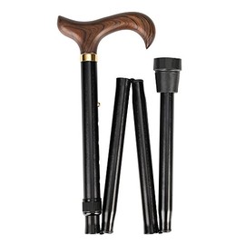 Joint Tech. Industry Co, Ltd 17602 Alloy Stock 100 kg/Foldable/Derby/Ring Matte Brass/Wood Brown/Black