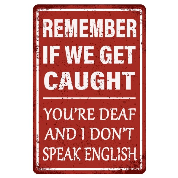 CONHUIDF Funny Garage Decor Humor Man Cave Bar Signs, Remember