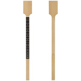 Domofa Guitar Neck for 3 or 4 String Cigar Box Guitar 21 Fret 25.5" Scale Maple Neck Rosewood Fretboard Replacement 90 cm/35inch