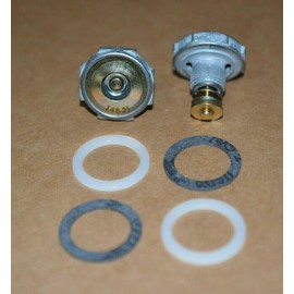 (2 Pack) 9.5" Hg Power Valve Single Stage Standard Flow Factory Part With Gaskets Fits: Holley Carburetor 2300, 4150, 4160 & 4500