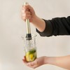 8 Inch Stainless Steel Cocktail Muddler and Mixing Spoon Home