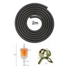 Laroal Inline Fuel Filter 14pcs Fuel Air Hose Kit Filter