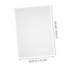 CHILDWEET Thick Sheets Pack PVC Plastic Sheets for Frame Inserts