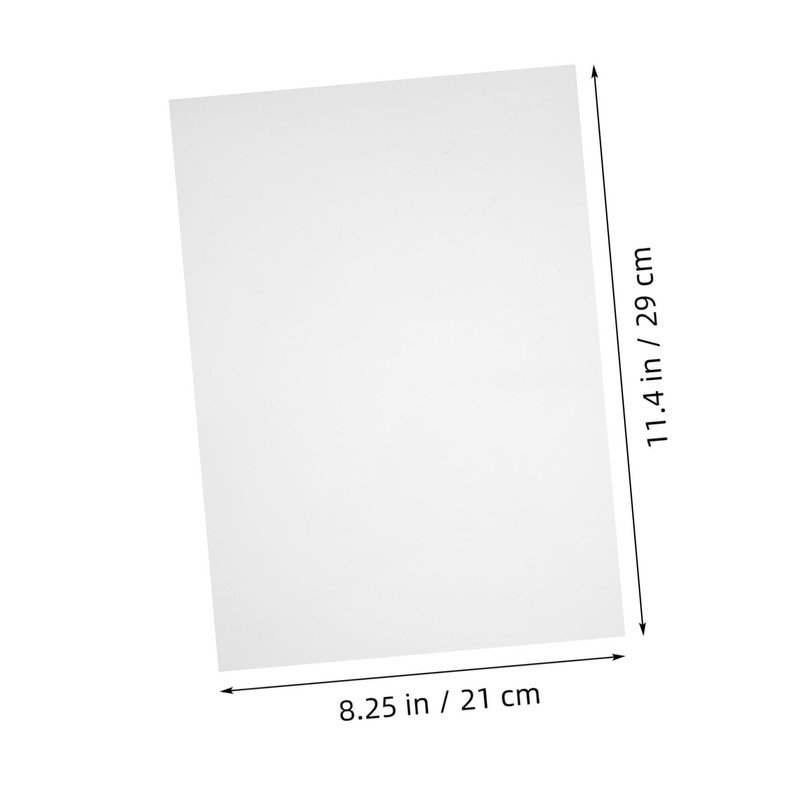 CHILDWEET Thick Sheets Pack PVC Plastic Sheets for Frame Inserts