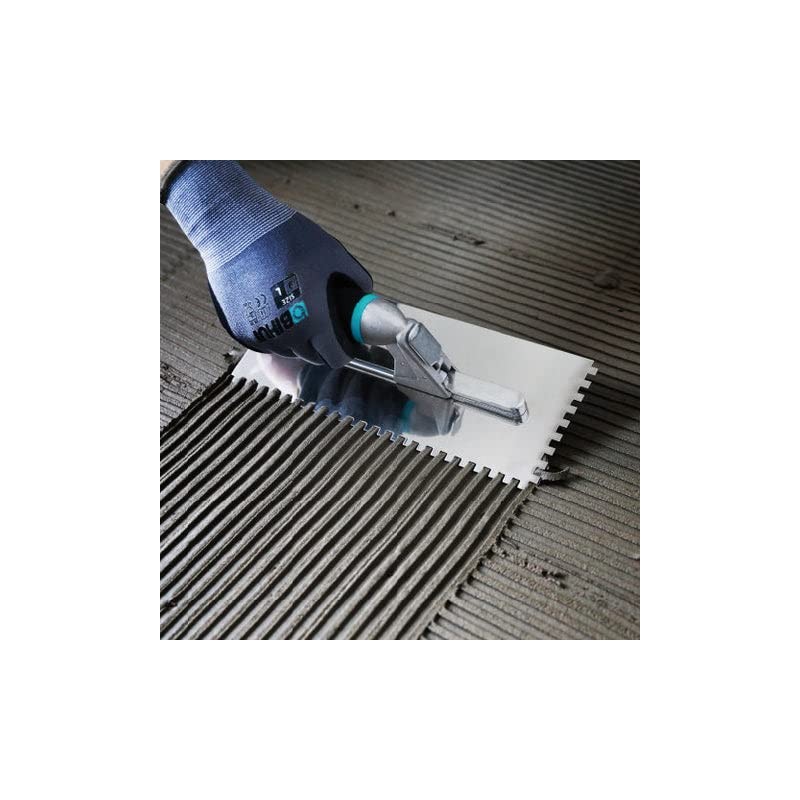 BIHUI 8-Piece Tile Trowel Set in Stainless Steel - 1