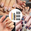 QWORK® 19Pcs Cat Eye Magnet Stick Set, Magnet Nail Art